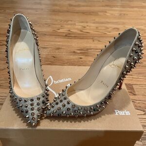 Christian Louboutin Follies Spikes - Size 6 - Worn Once